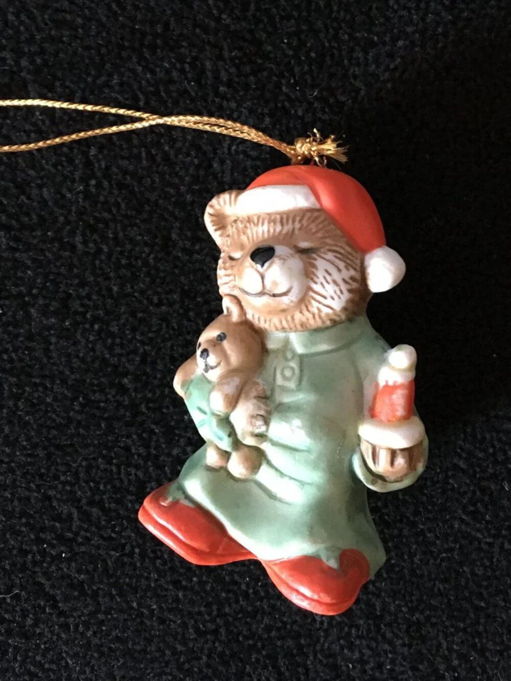 Retro Small Animal Christmas Tree Ornaments Bundle